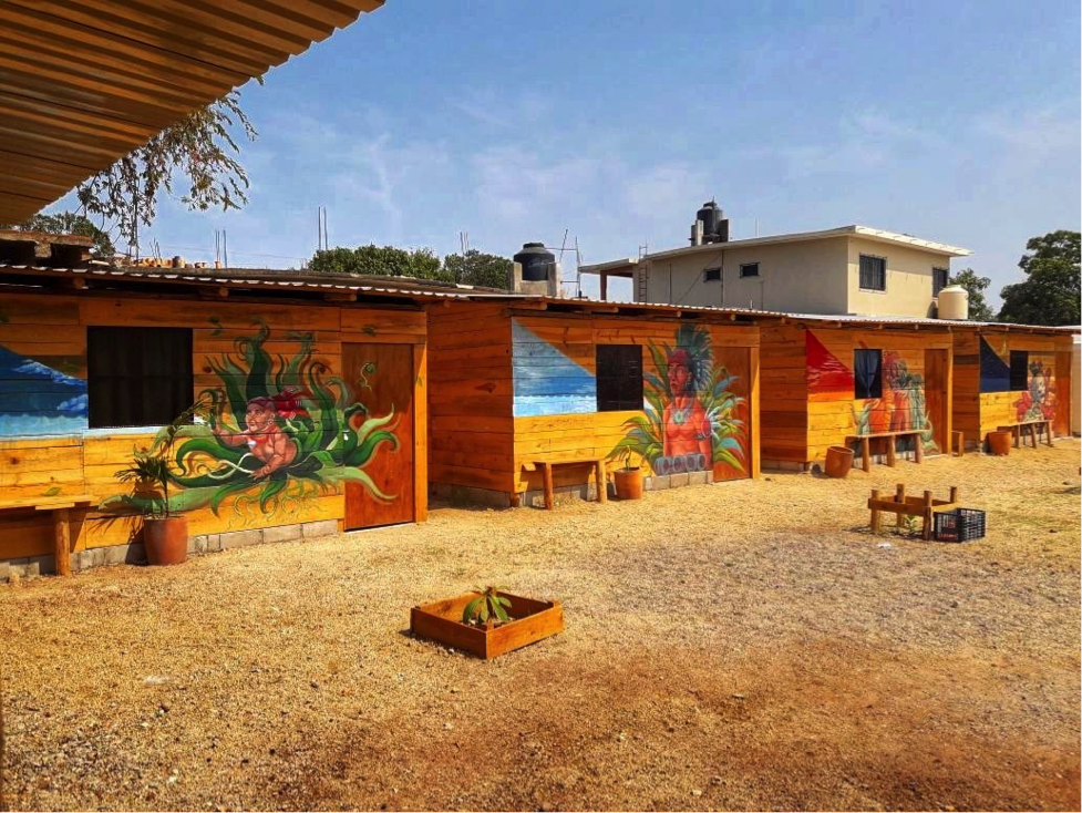 A colorful little school